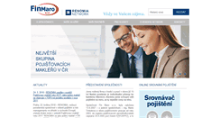 Desktop Screenshot of finmaro.cz